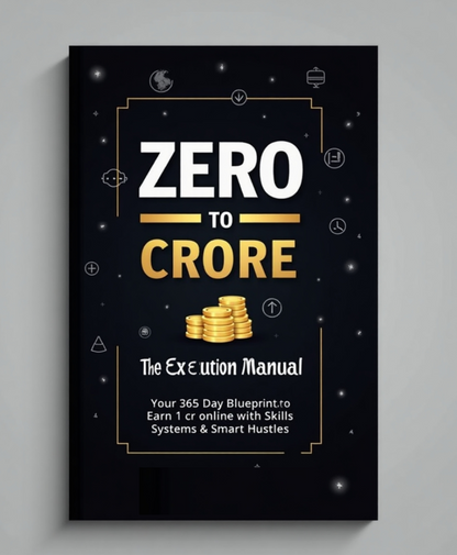 Zero to Crore: The Execution Manual
